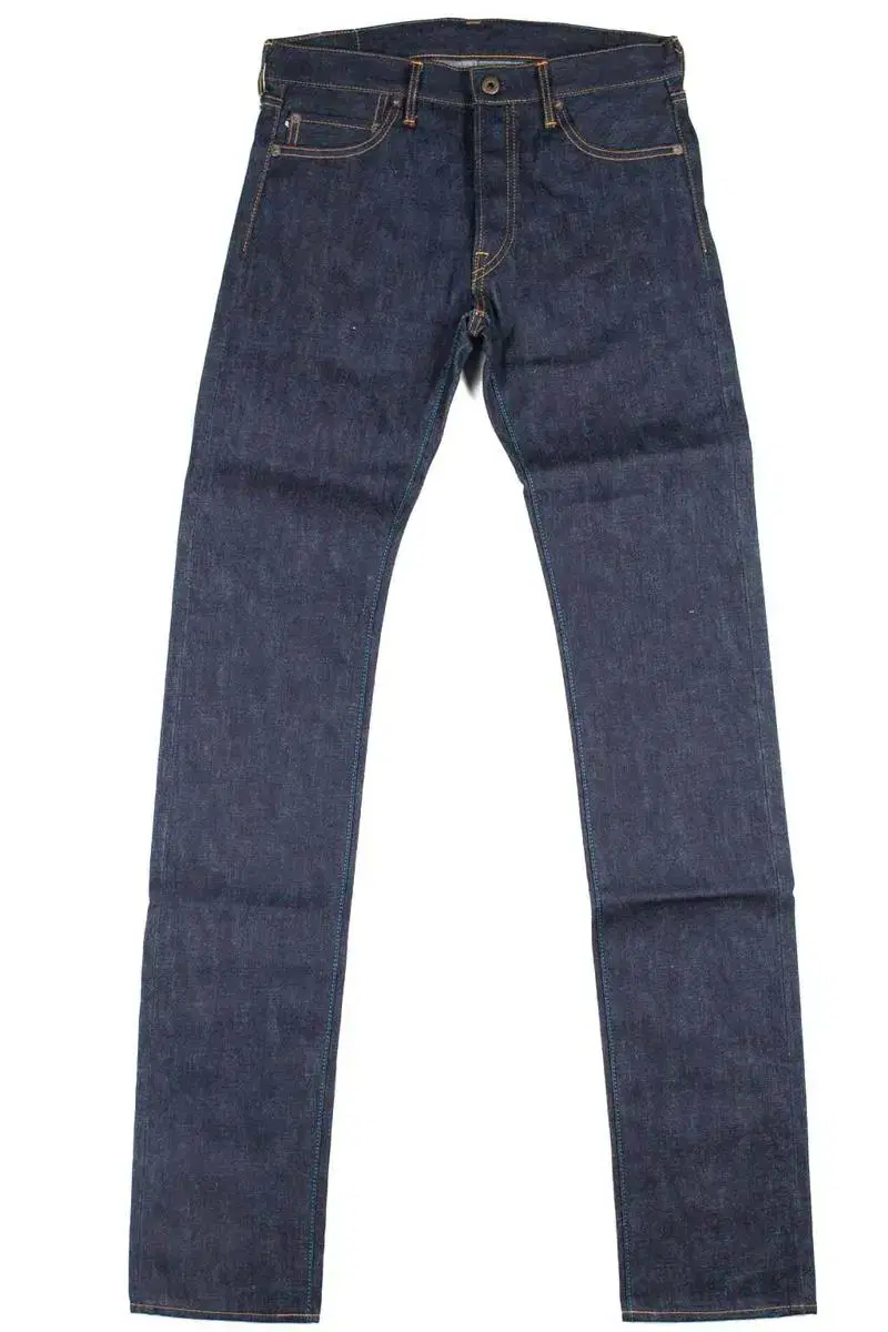 Japan blue jeans tight straight raw